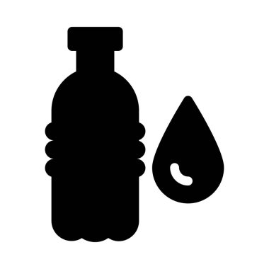 meyve suyu vektörü düz simgesi