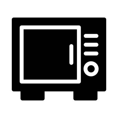 fırın vektör simgesi düz simge