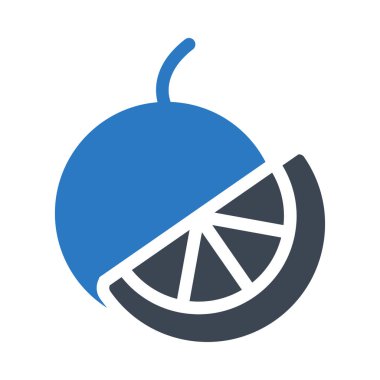 turuncu vektör renk simgesi