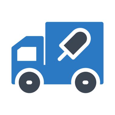 dondurma vektörü kabartma renk simgesi