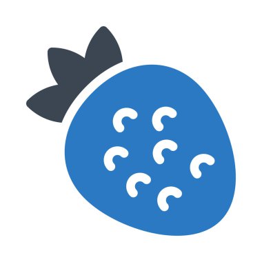 meyve vektörü renk simgesi