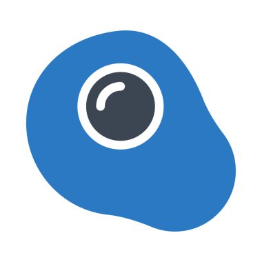 Sarısı vektör kabartma renk simgesi