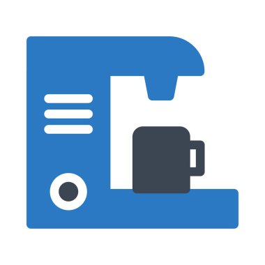 fincan vektörü renk simgesi