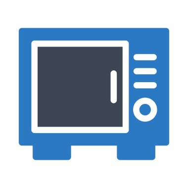 fırın vektörü renk simgesi