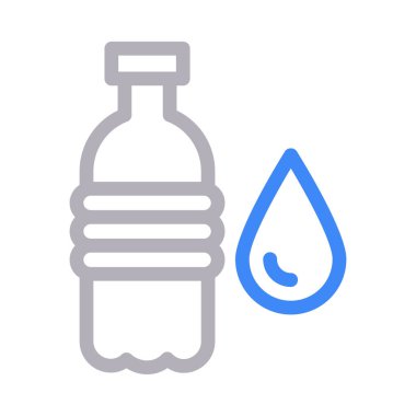 meyve suyu vektörü renk çizgisi simgesi