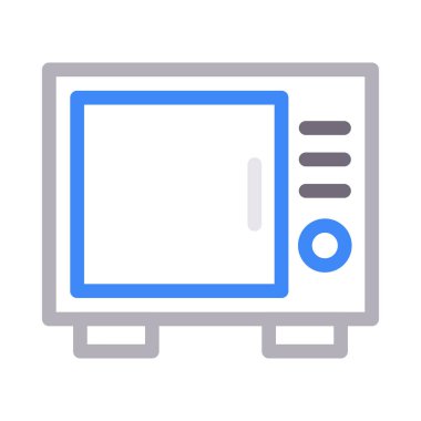 oven vector colour line icon