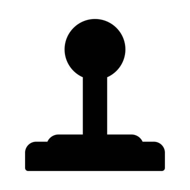 oyun vektörü sembolü düz simge