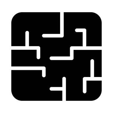 oyun vektörü sembolü düz simge