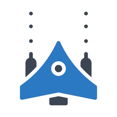 video vektörü renk simgesi