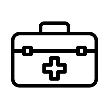 kit vektör ince çizgi simgesi