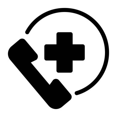 telefon vektörü simgesi düz simgesi