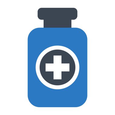 şişe vektör renk simgesi