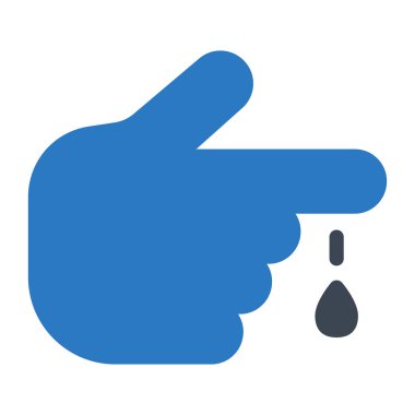 vektör kabartma renk simgesini kes