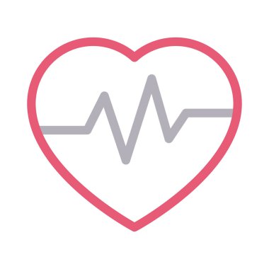 beat vektör renk çizgisi simgesini