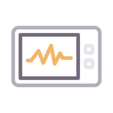 vektör renk çizgisi simgesini izle