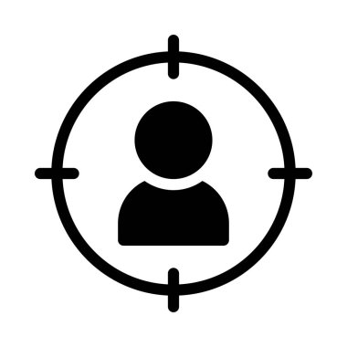 kullanıcı vektörü ince çizgi simgesi