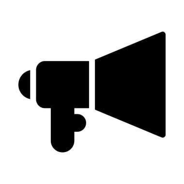 duyuru vektörü düz simge