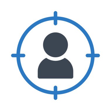 kullanıcı vektörü renk simgesi