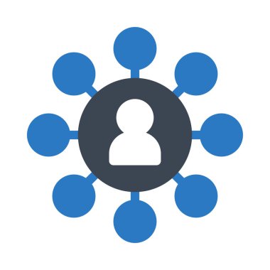 kullanıcı vektörü renk simgesi