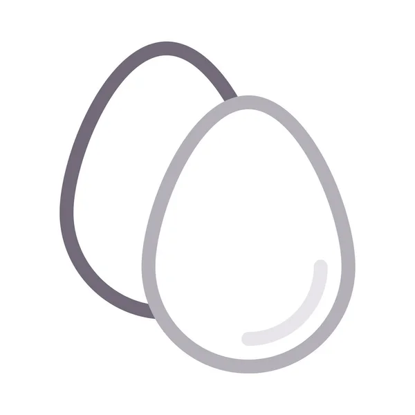 Yolk Vector Color Line Icon — 스톡 벡터