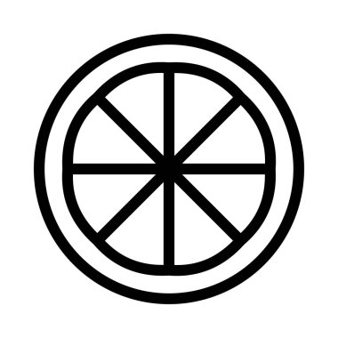 citrus vektör ince çizgi simgesi 