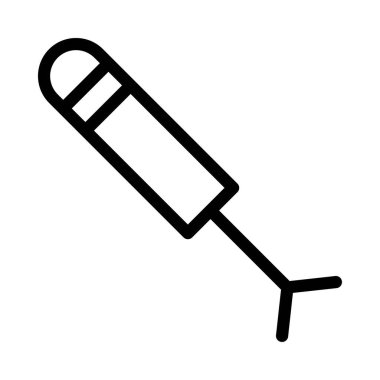 Mutfak vektörü ince çizgi simgesi 