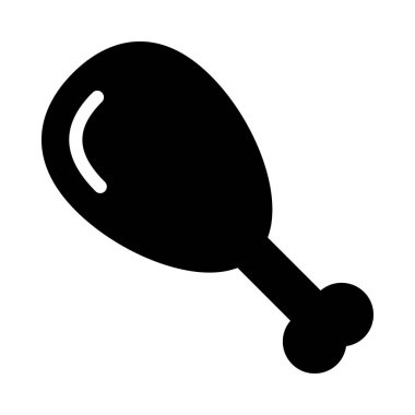 tavuk vektörü simgesi düz simgesi 