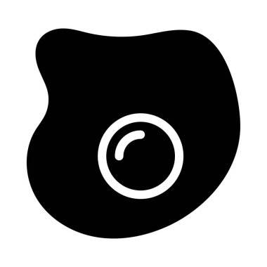 Sarısı vektör düz simge 