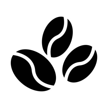 fasulye vektörü düz simgesi 