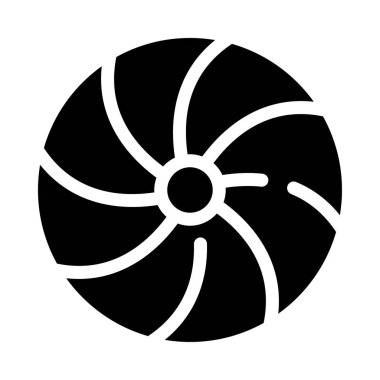 çerez vektör düz simgesi 