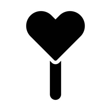 Şekerleme vektörü düz simgesi 