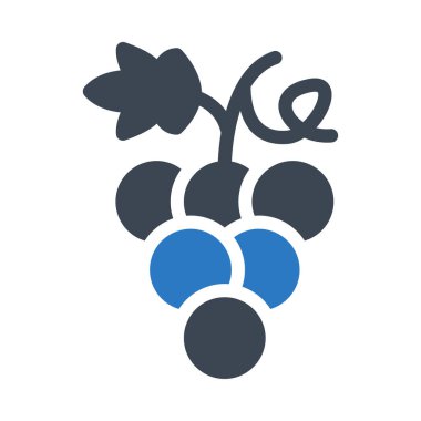 meyve vektörü renk simgesi 