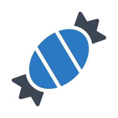 toffee vektör renk simgesi 