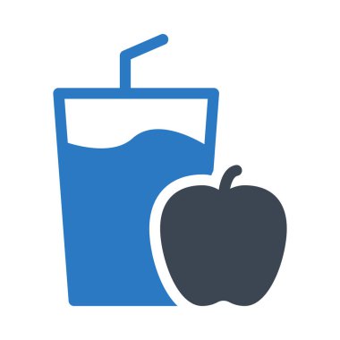 elma vektörü renk simgesi 