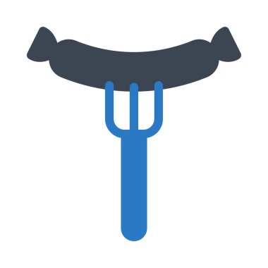 sosis vektörü renk simgesi