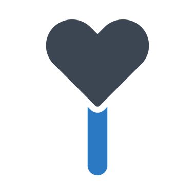 Şeker vektörü renk simgesi