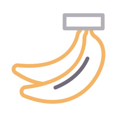 meyve vektörü düz renk simgesi 