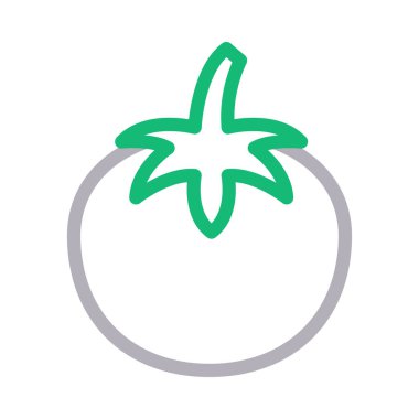 Ketçap vektörü düz renk simgesi 