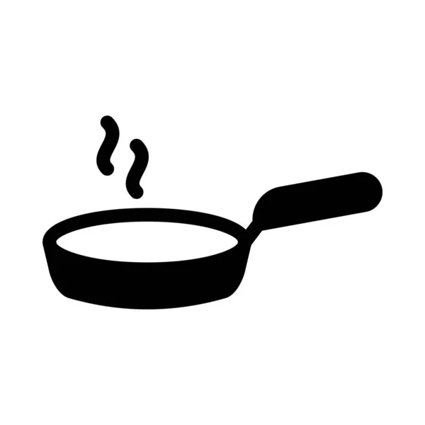 Μαγειρική Διάνυσμα Glyph Επίπεδη Εικονίδιο — Διανυσματικό Αρχείο