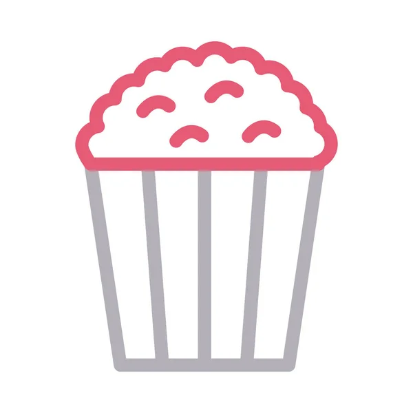 Snack Vector Icono Color Plano — Archivo Imágenes Vectoriales