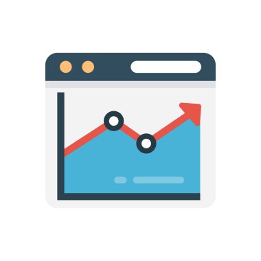 çevrimiçi vektör düz renk simgesi 