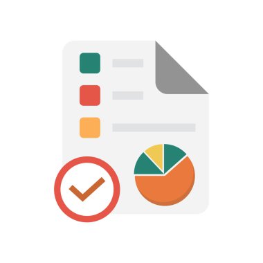 grafik vektörü düz renk simgesi 