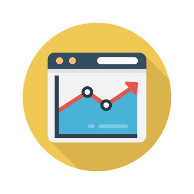 çevrimiçi vektör düz renk simgesi 