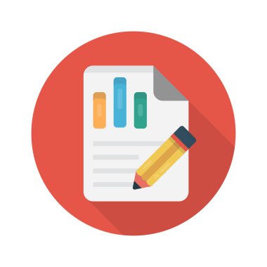 vektör düz renk simgesini düzenle 