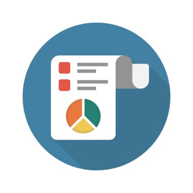 grafik vektörü düz renk simgesi 