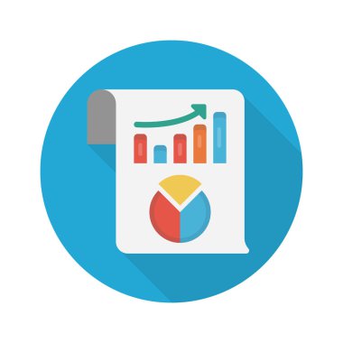 grafik vektörü düz renk simgesi 