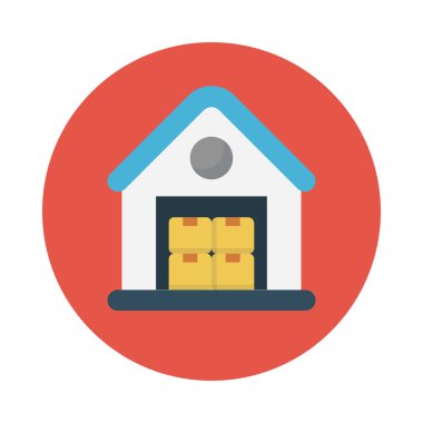 vektör renk düz simgesini kaydet 