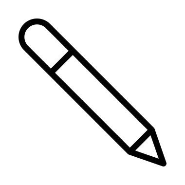 kalem vektörü ince çizgi simgesi 