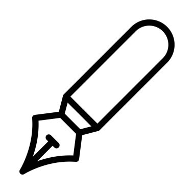 Vektör ince çizgi simgesini düzenle 