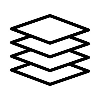 vektör ince çizgi simgesini slayt 